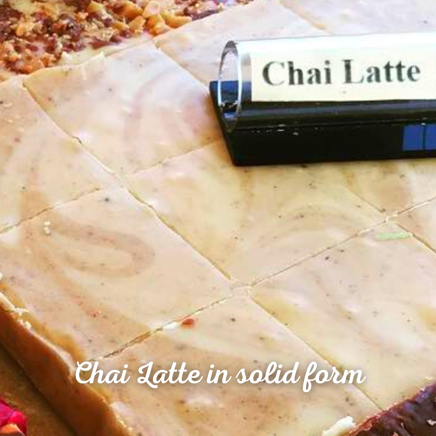 Chai Latte Fudge = Chai Latte in solid form