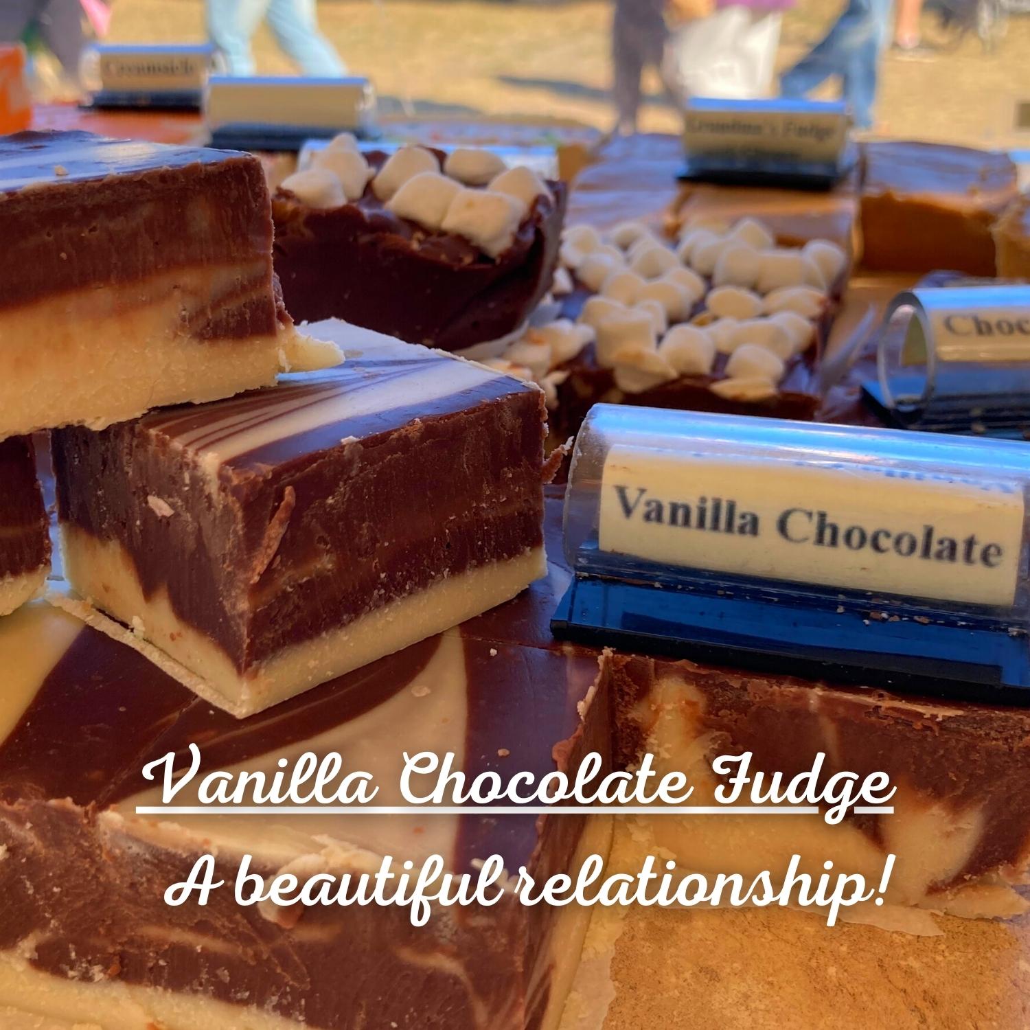 Vanilla Chocolate Fudge _ A beautiful relationship!
